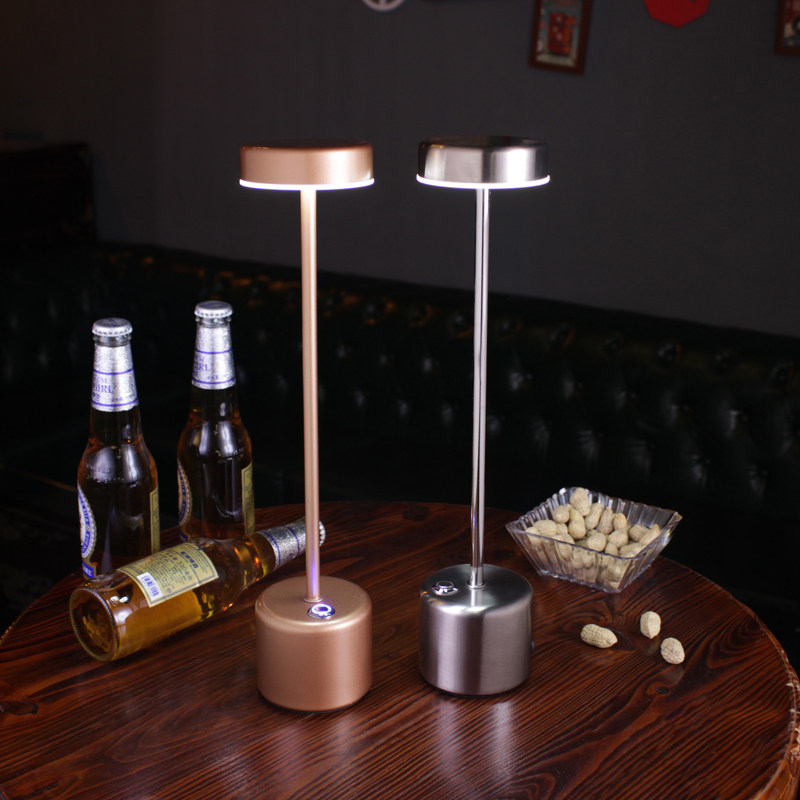 led充电酒吧台灯餐厅清吧小酒馆防水桌面装饰装饰台灯