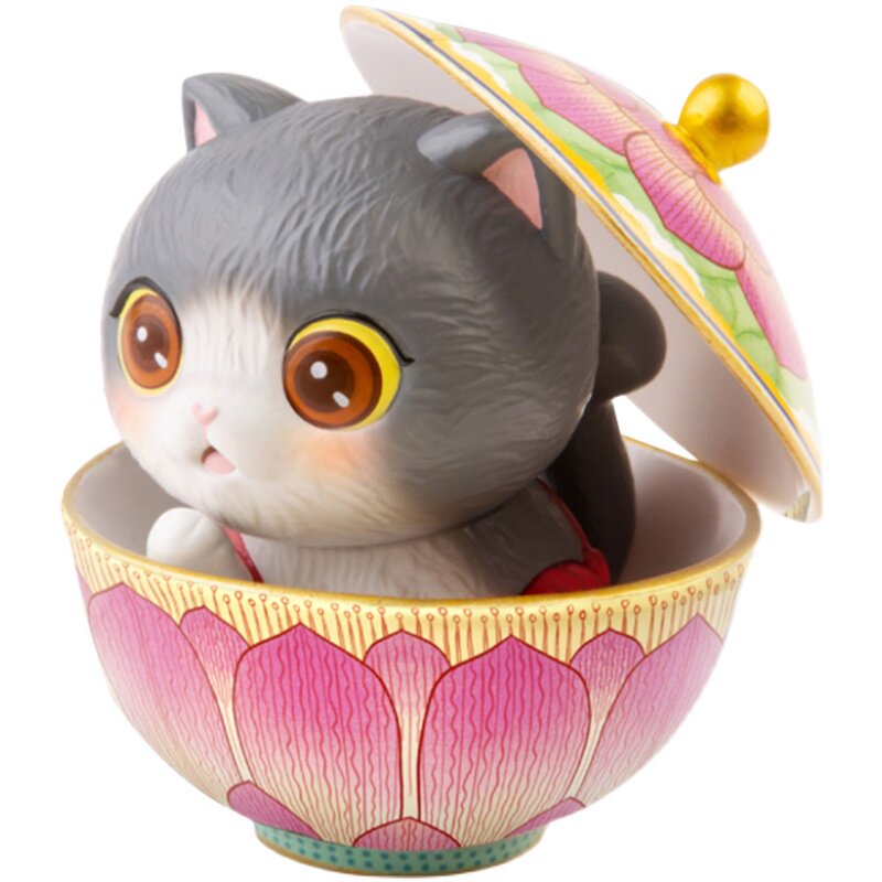 观复猫盲盒正版观复博物馆人气馆长可爱宫廷猫咪潮玩盲盒