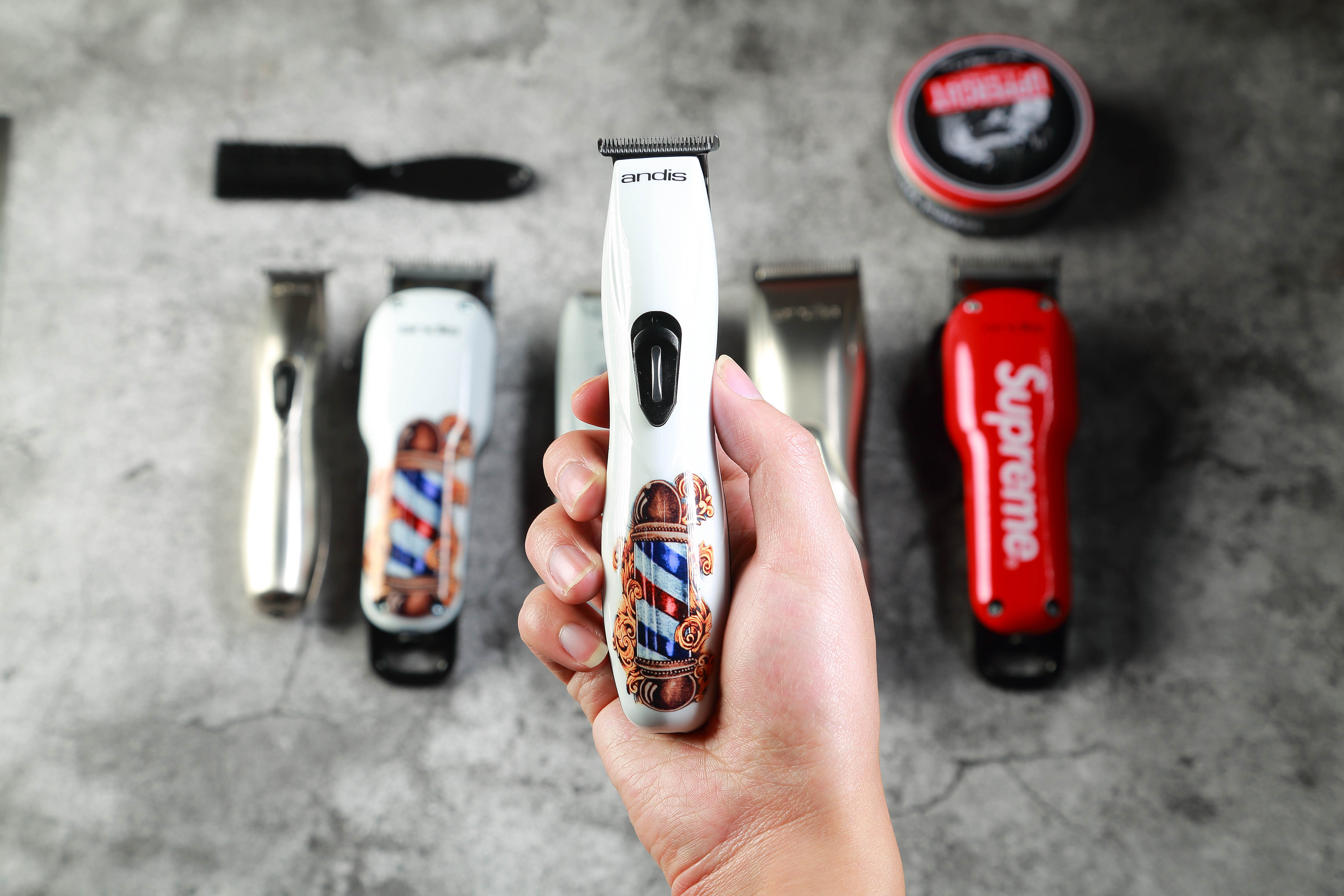 传奇andis安第斯电推d8理发器系列油头渐变雕刻理发器