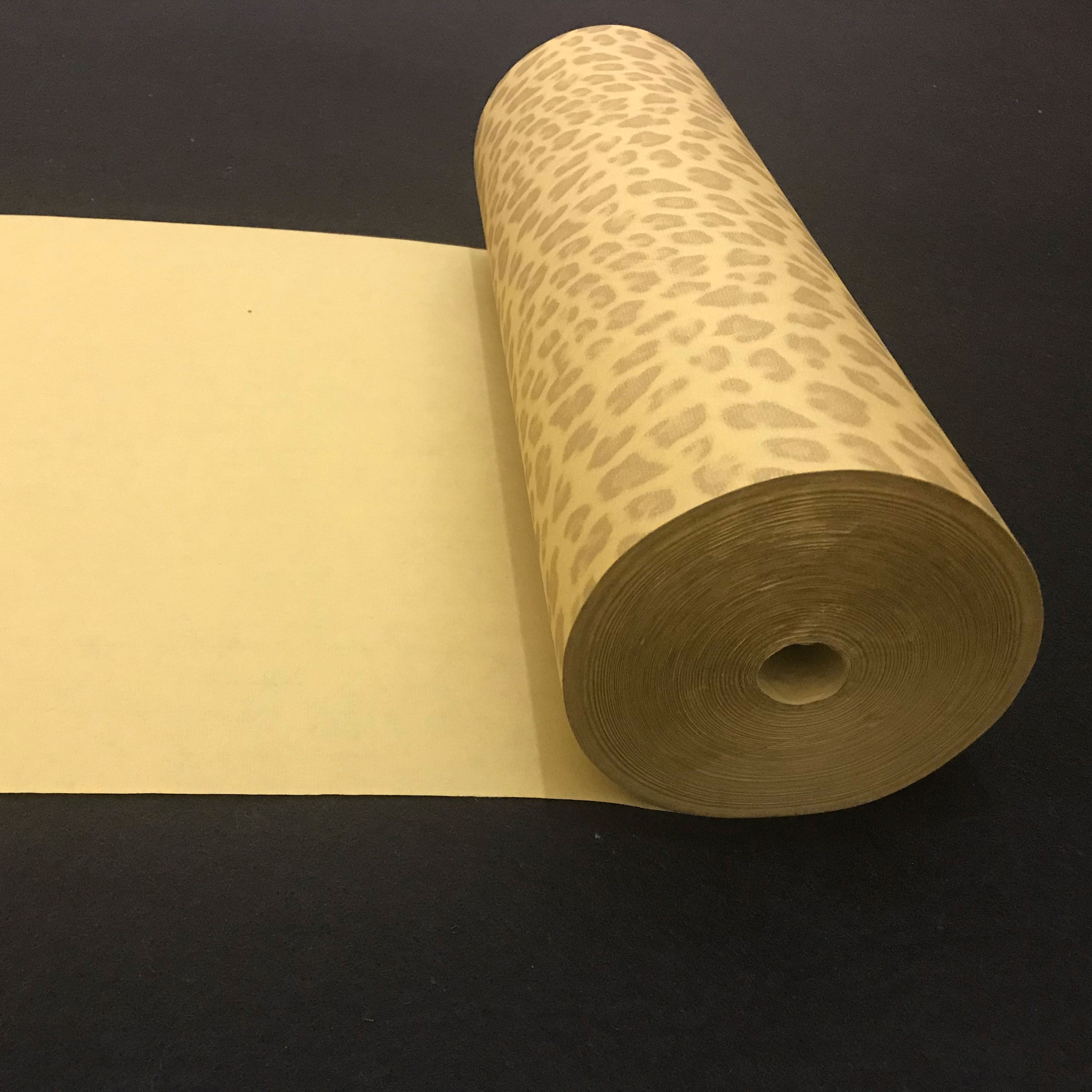 宣纸复古长卷豹纹毛笔书法作品纸卷卷筒宣纸