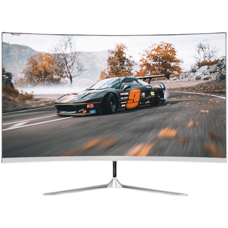 全新电脑显示器24寸电竞144hz无边边框高清曲面显示器