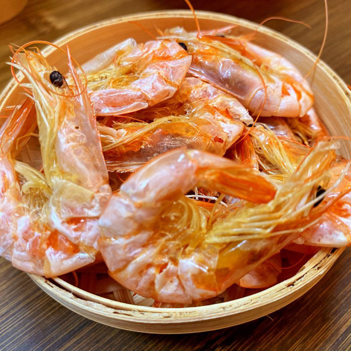 广东潮汕特产即食海鲜干货鲜活烤虾孕妇儿童虾干