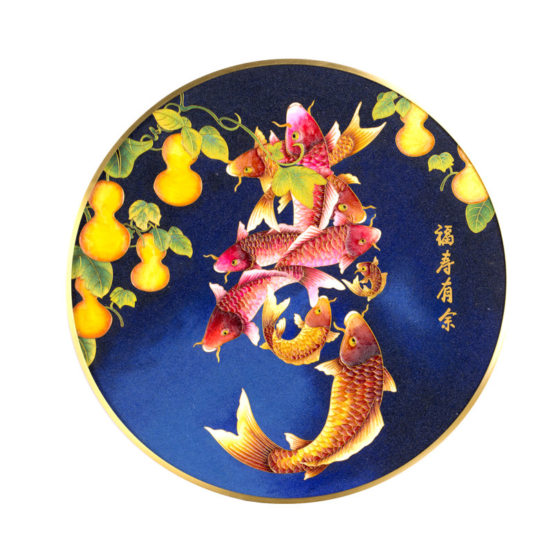 福寿吉祥有福diy手工有余包手工材料掐丝画套装现代装饰画