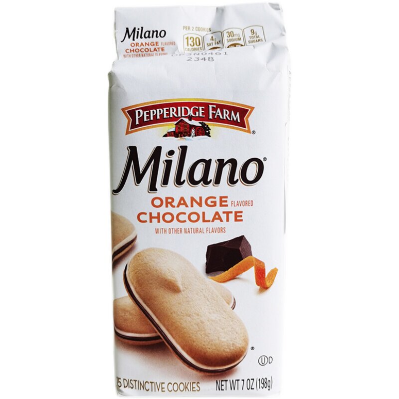 饼干美国非凡农庄小鱼干脆巧克力曲奇goldfish夹心饼干