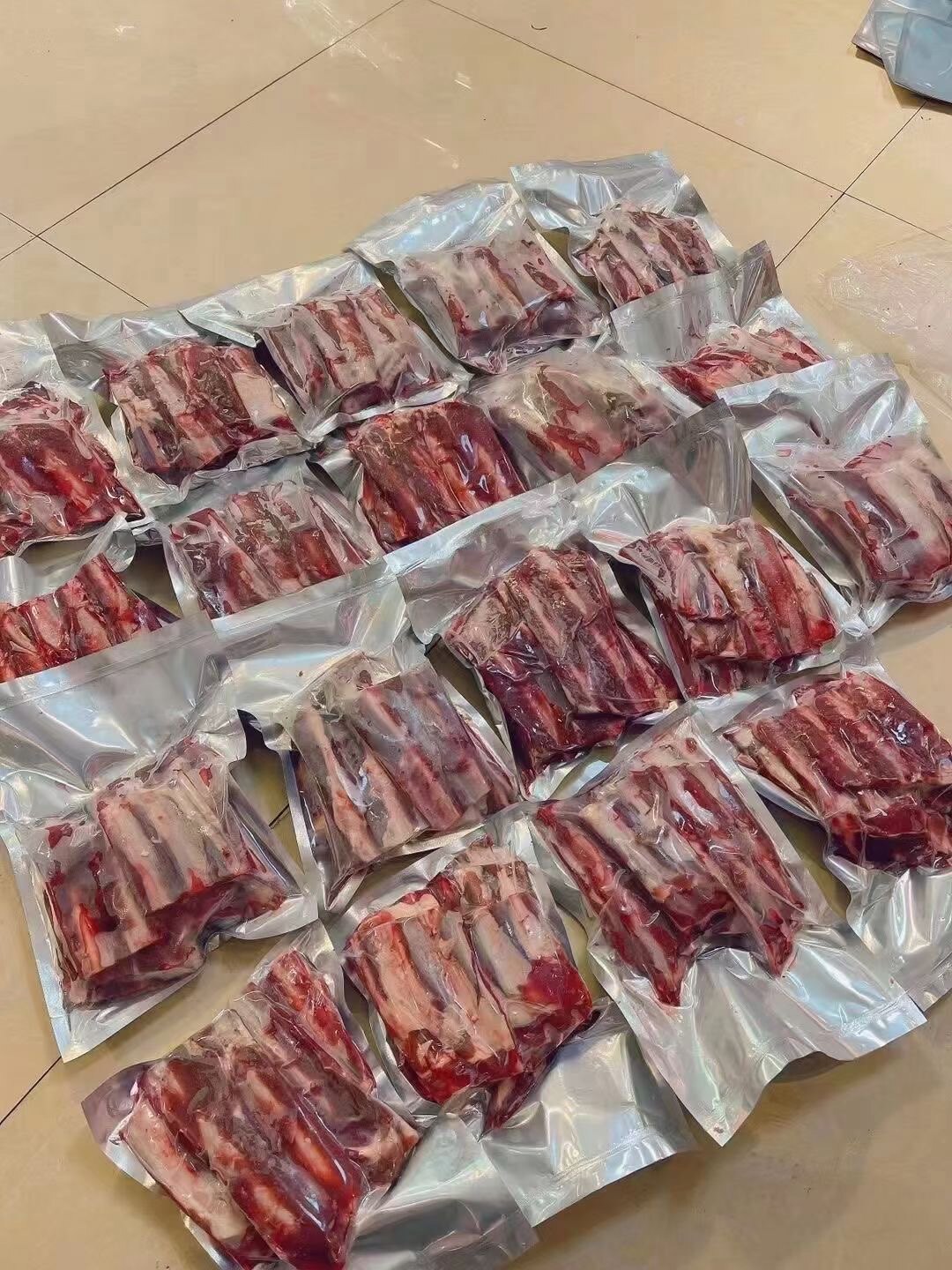 吉林鹿场正宗梅花鹿排骨新鲜鹿排鹿肉制品2500克鹿制膏