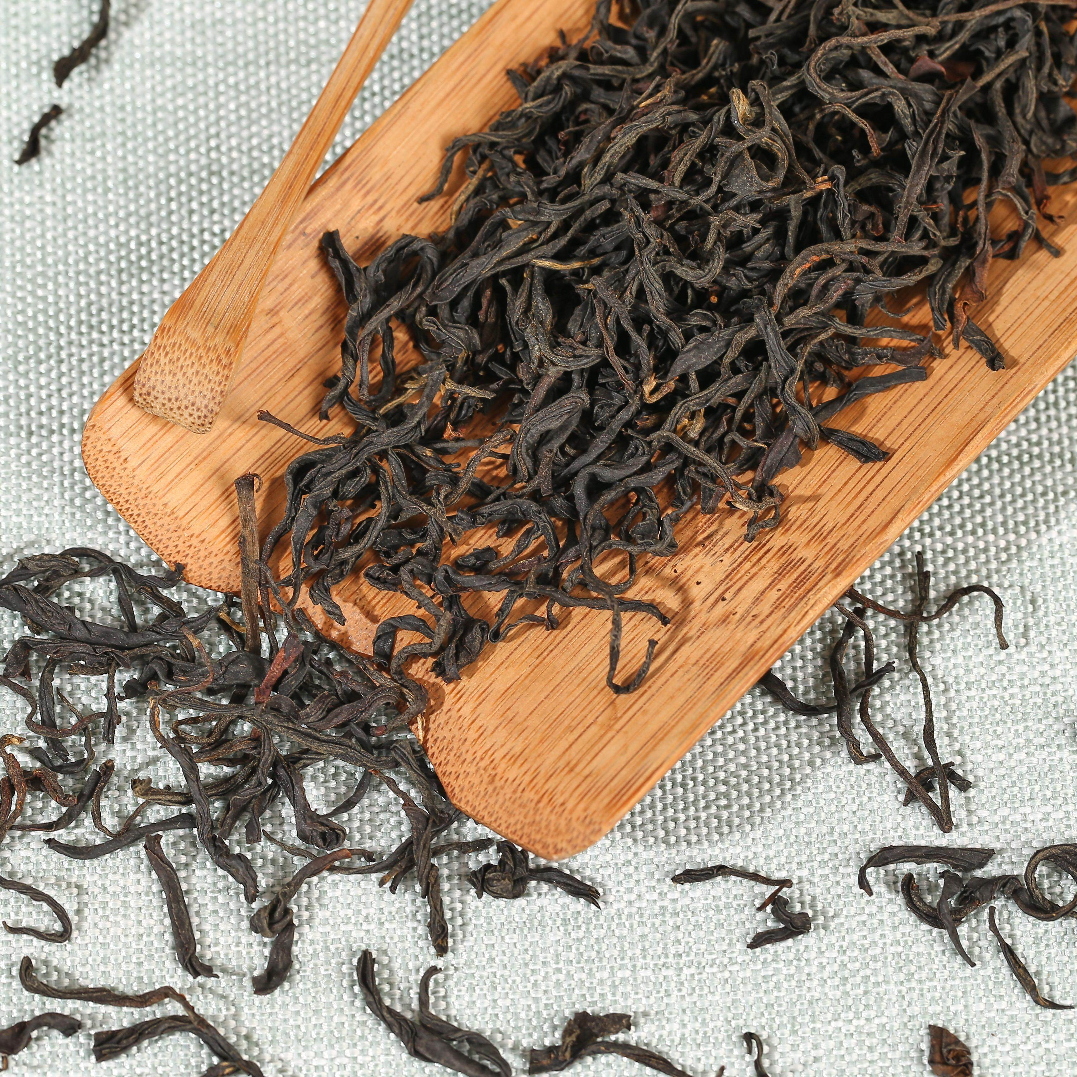 伴手礼茶叶罐装100克野生古树紫芽红茶临沧凤庆凤宁号滇红江山红_一朵