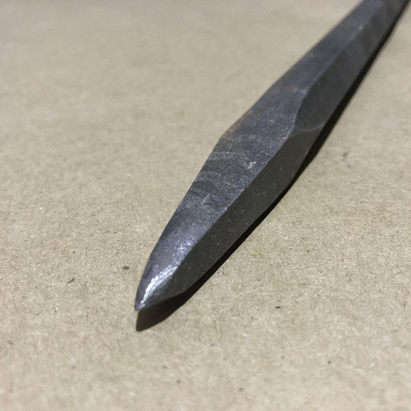 石工扁凿尖凿手工水泥凿刀合金钨钢凿子钢冲石工凿