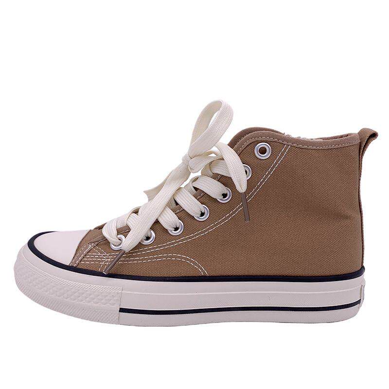 可莫kemoo回力力高女鞋2022新款夏季学生港风帆布鞋