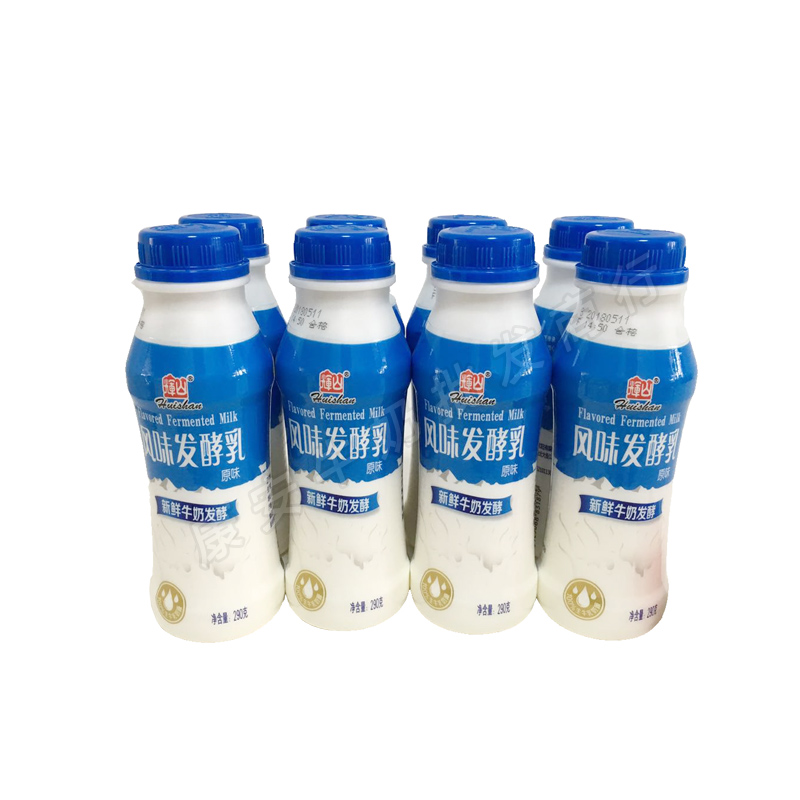 新包装瓶装酸奶特浓290克发酵风味辉山上市包装酸奶