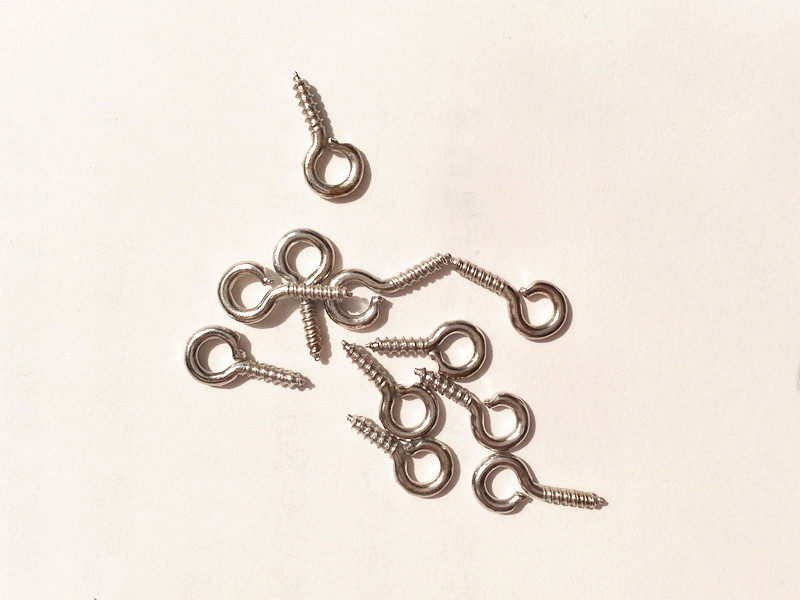 diy手工饰品配件 金银铜3色羊角钉