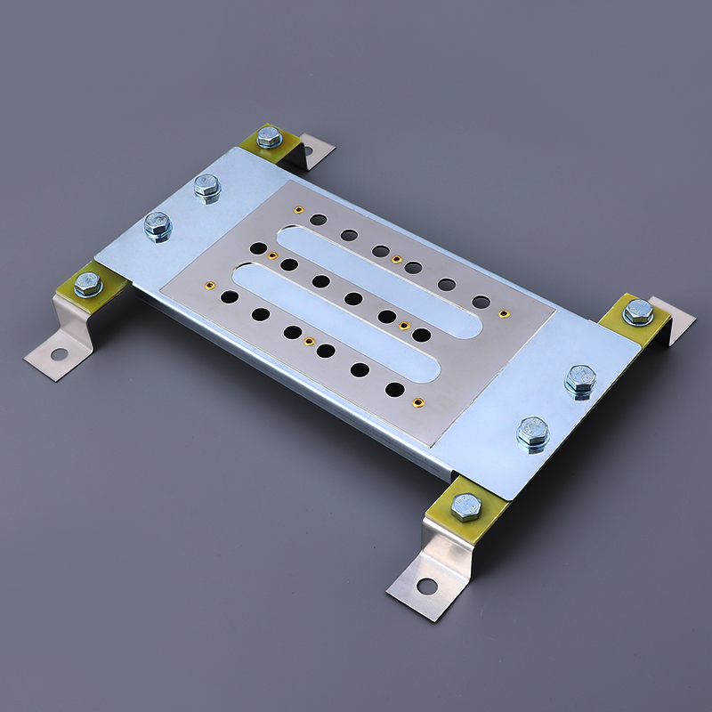 机房接地铜排照片图片