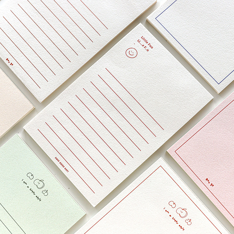 北岛假日便签纸盐基础简约ins横线空白特种便签本