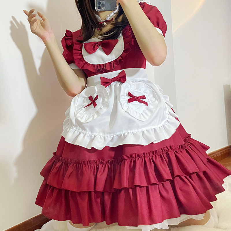 女装cos女仆情趣圣诞节性感可爱萝莉塔连身cosplaycosplay女装