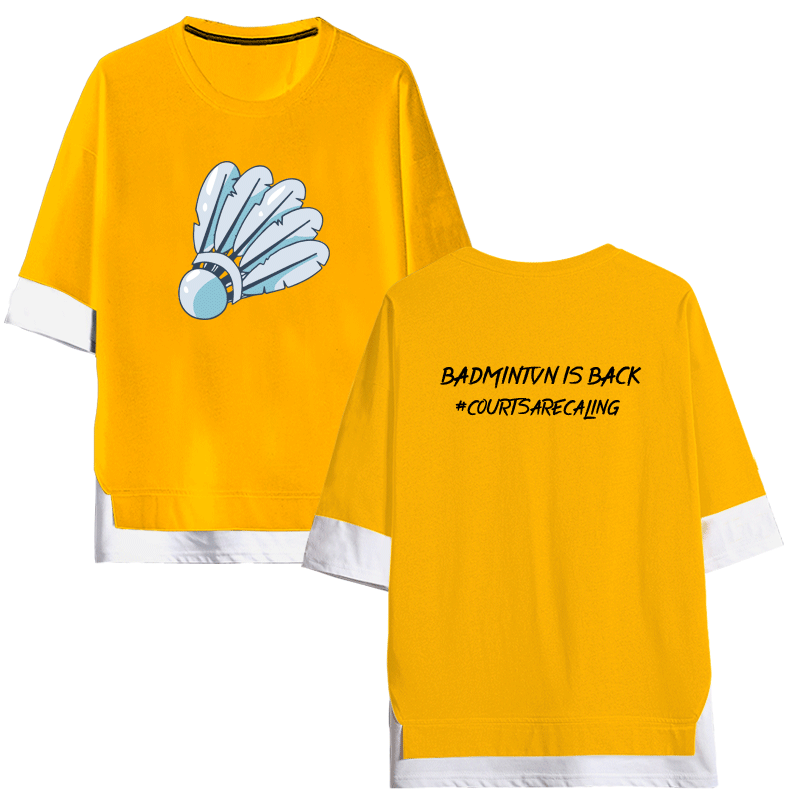 泰国公开赛纪念衫定制版羽毛球服可设计设计图图案t恤