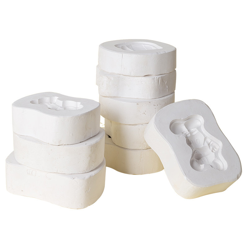 印坯模具 石膏陶瓷模具 陶艺模具套装 儿童陶艺教学小泥人印坯模