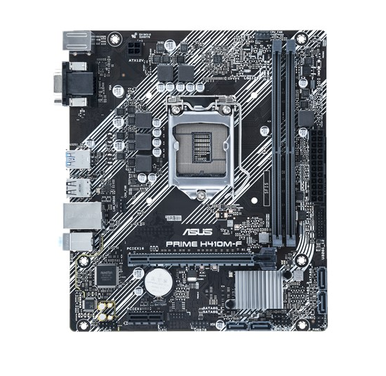 asus三年全新cpu十代支持h410m-fprime华硕质保主板