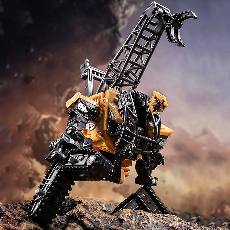 奥意大力神高塔咆哮重载推土机挖掘机拖斗斗车泰霸变形金刚模型专区