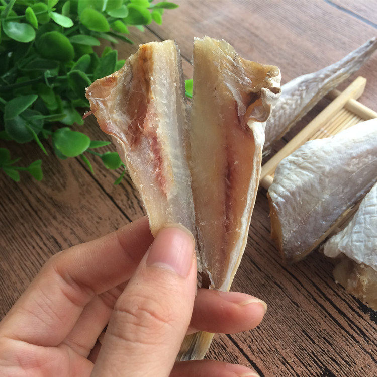 广东咸鱼角鱼角肉海鲜干货特产500g1件多省鱼干