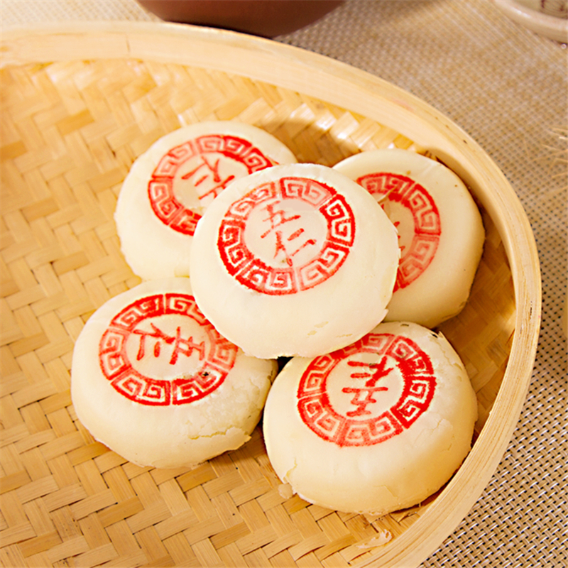 点心吉祥中秋天津特产五仁白皮传统手工糕点传统中式糕点