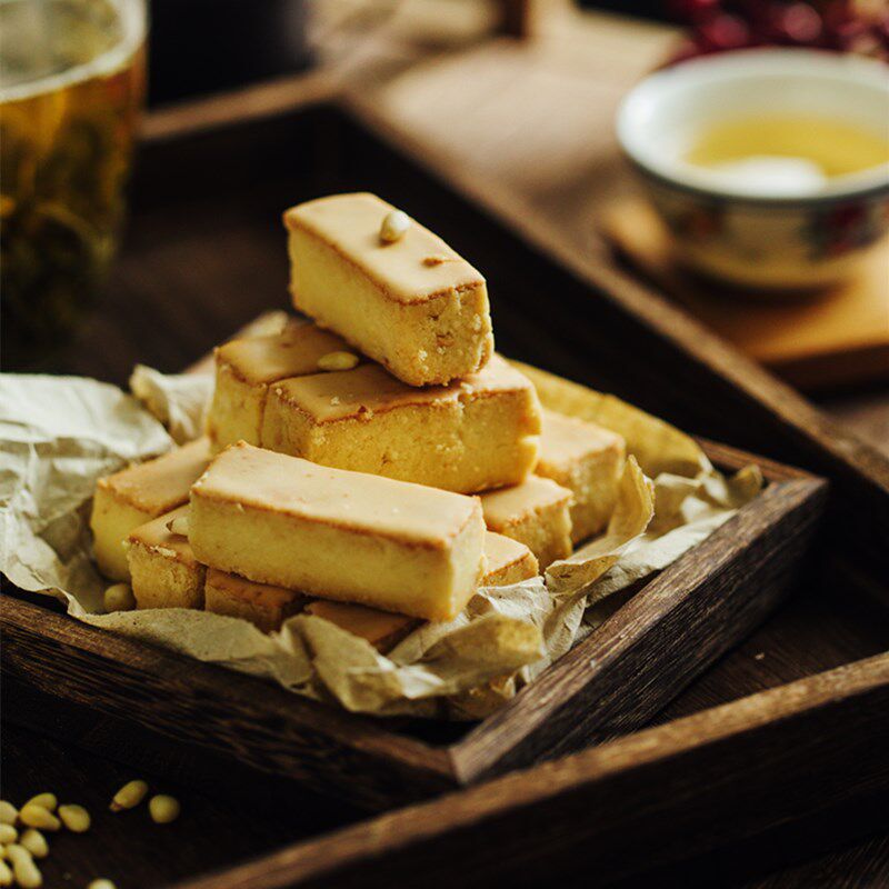 吉祥传统怀旧糕点松子花生奶皮小时候零食天津传统糕点