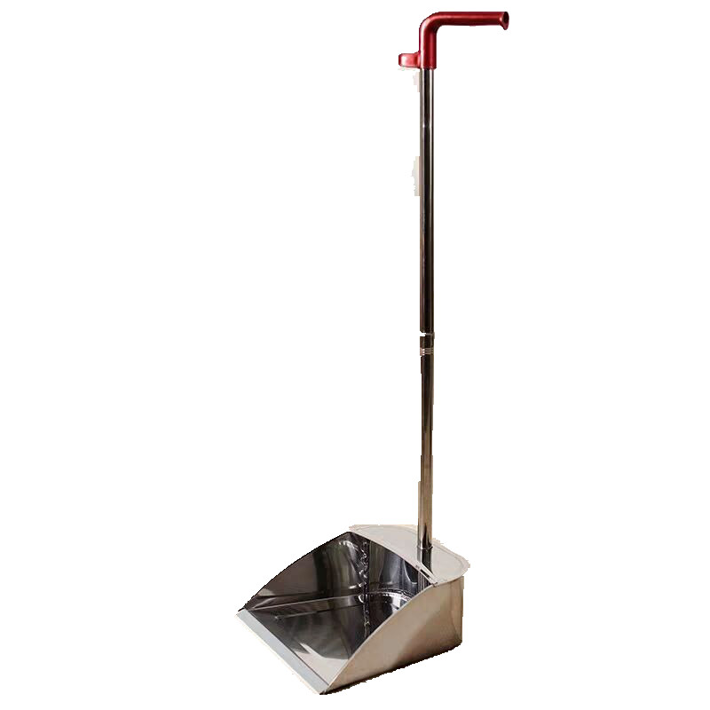 单个不锈钢簸箕畚箕铲子撮子加厚加深加大畚斗家用垃圾斗垃圾铲