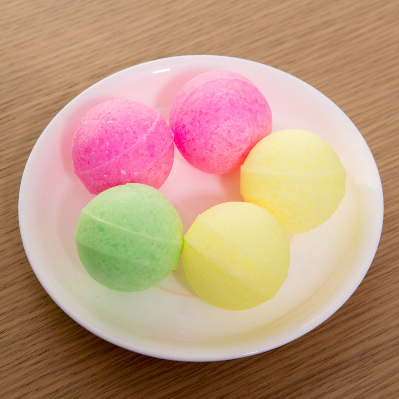 莲花厕所芳香球小便池洁厕球60粒家庭酒店卫生间除臭球樟脑丸大小