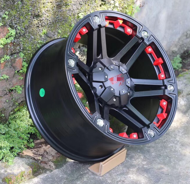 16寸17寸适用于越野车改装轮毂suvjeep牧马人皮卡车指南者哈佛h3