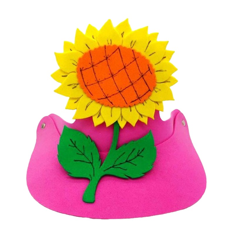 植物头饰小草大树蒲公蒲公英英棉花姑娘蘑菇荷叶聚会装饰帽子