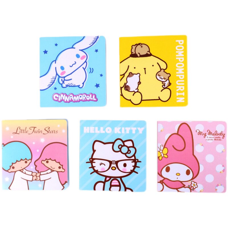 正版授权三丽鸥kitty玉桂美乐双子星书写便签本纸砖便签本