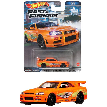 ລໍ້ຮ້ອນ HNW46 Fast and Furious 15 Toyota FJ60 Lycan Car Culture Iron Bottom Rubber Tire R34 Car Model