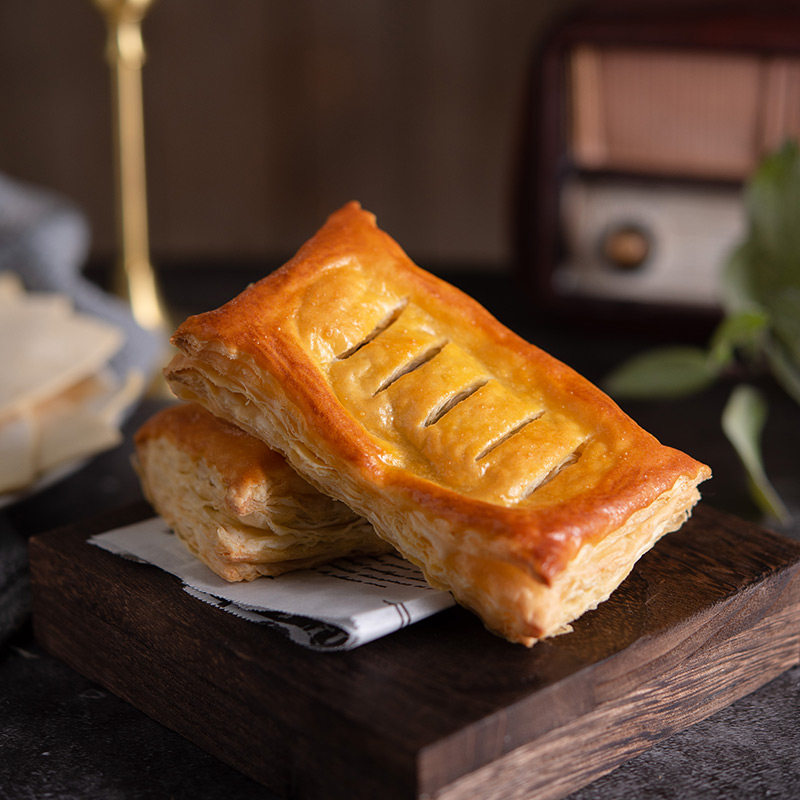 百钻法式酥皮 饼皮千层起酥皮 做拿破仑蛋糕水果派烘焙原料10片装