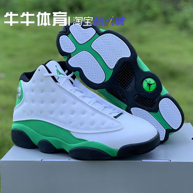 airjordanaj13白绿雷阿伦凯尔特人高帮篮球鞋db6537113篮球鞋