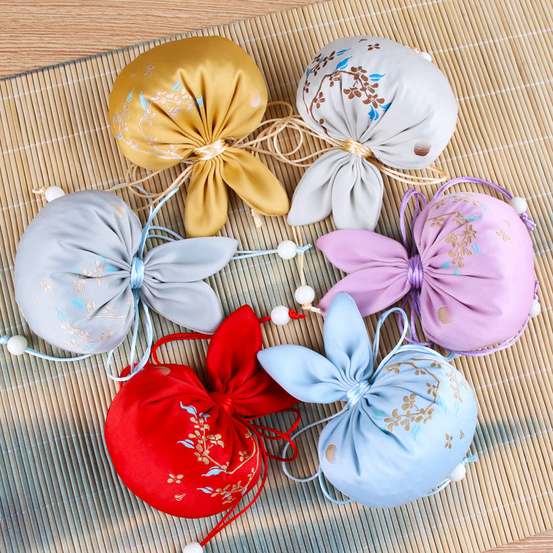 端午节中国国风香包袋子香囊空袋兔子小荷荷包香包