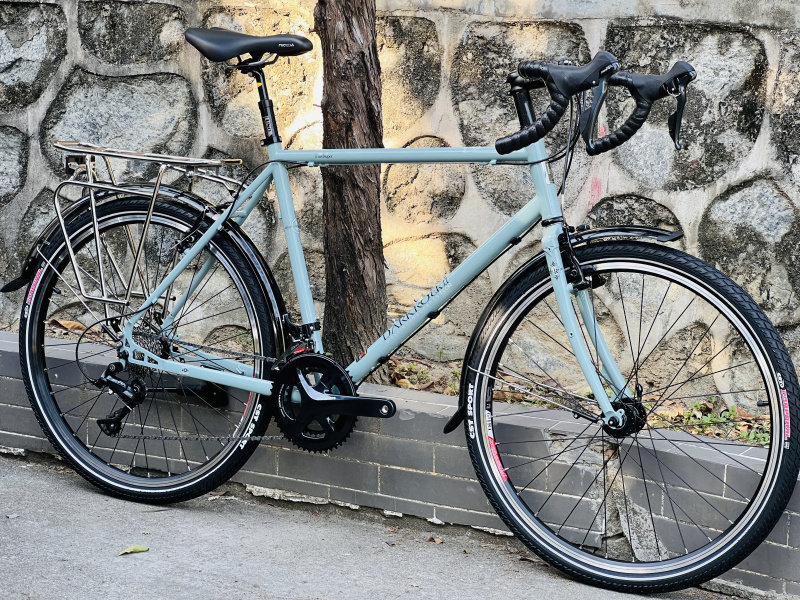 长途darkrock黑岩旅行车supertravel公路路弯26寸自行车旅行自行车