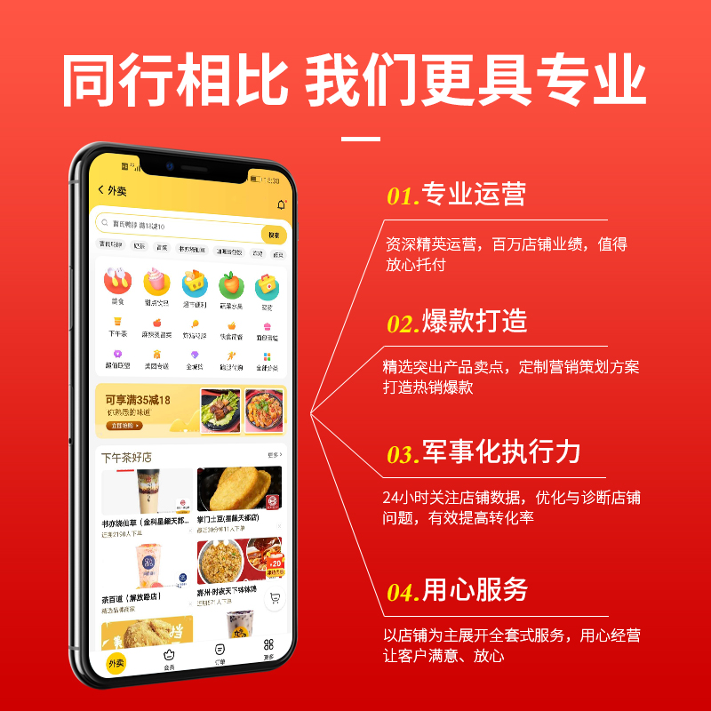 外卖代运营公司_代运营公司怎么做代运营的_西安外卖代运营公司