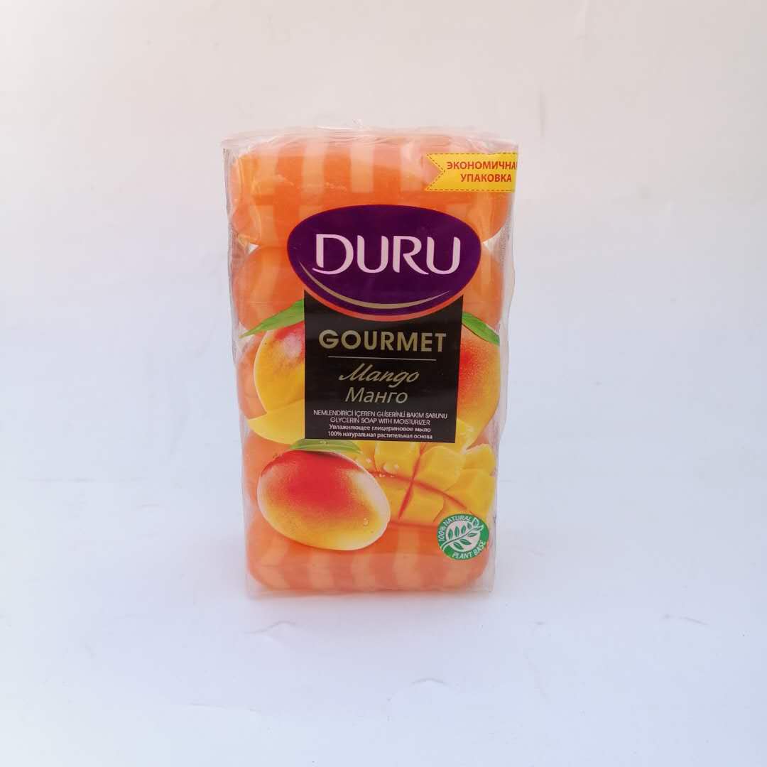 正品土耳其进口duru杜鲁香皂橄榄杏仁牛奶蜂蜜黄瓜护肤新5个包邮