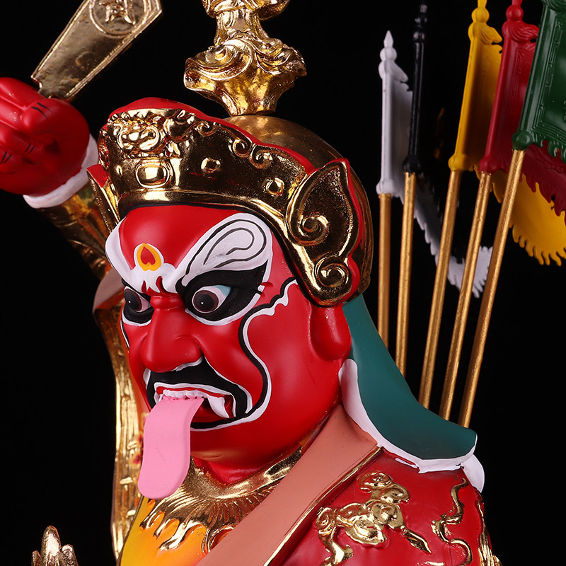 大士神像焦面焰口面然鬼王羽林大神普渡公家摆件