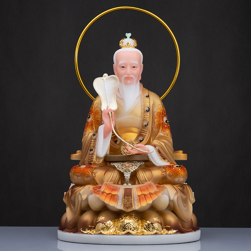 三清神像祖师师爷元始道德灵宝天尊家居供奉镇摆件