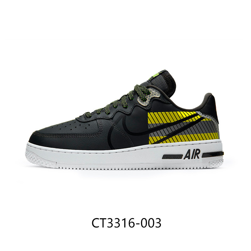 nike耐克 air force 1 react 空军一号af1解构板鞋 cd4366 ct3316