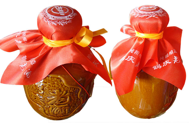 云南酒古翔鹤庆乾酒鹤庆老酒清香型500ml6瓶瓷瓶聚会50度正品