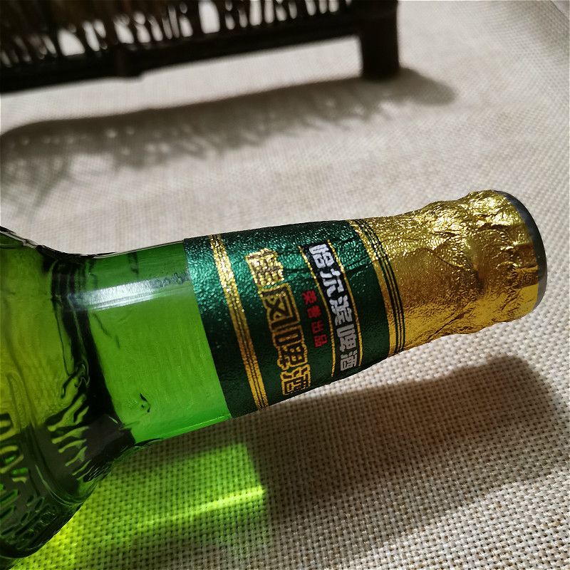 佳凤啤酒12度东北佳木斯特产大绿夺命570mlx4包邮啤酒