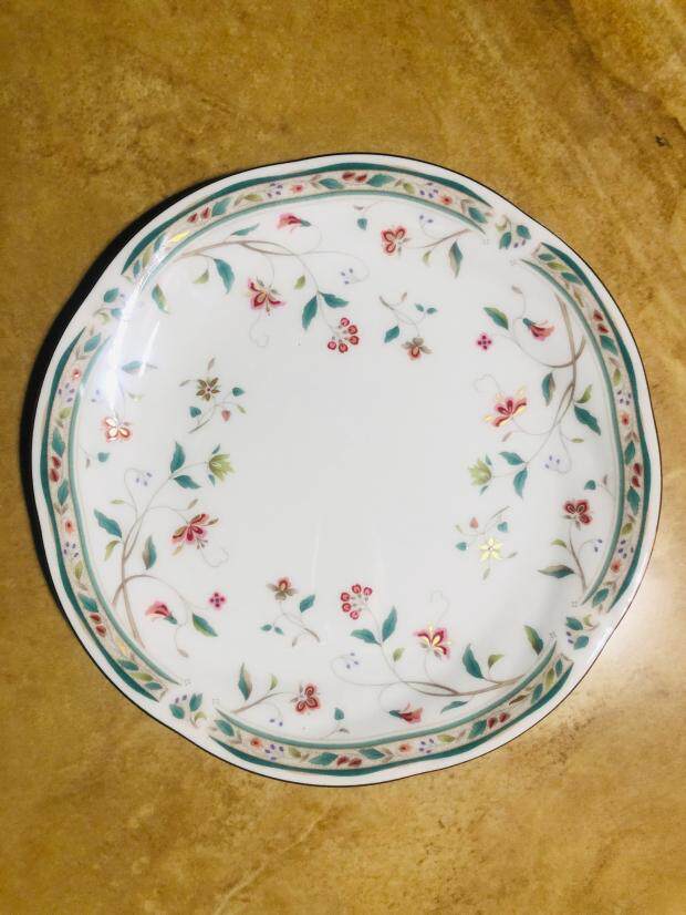 日本noritake骨瓷hanasarasa花梗平盘耳朵北京现货盘