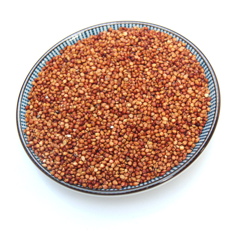 2018年优质去壳带皮红高粱未脱皮红高梁酿酒酿醋杂粮颗粒饱满500g