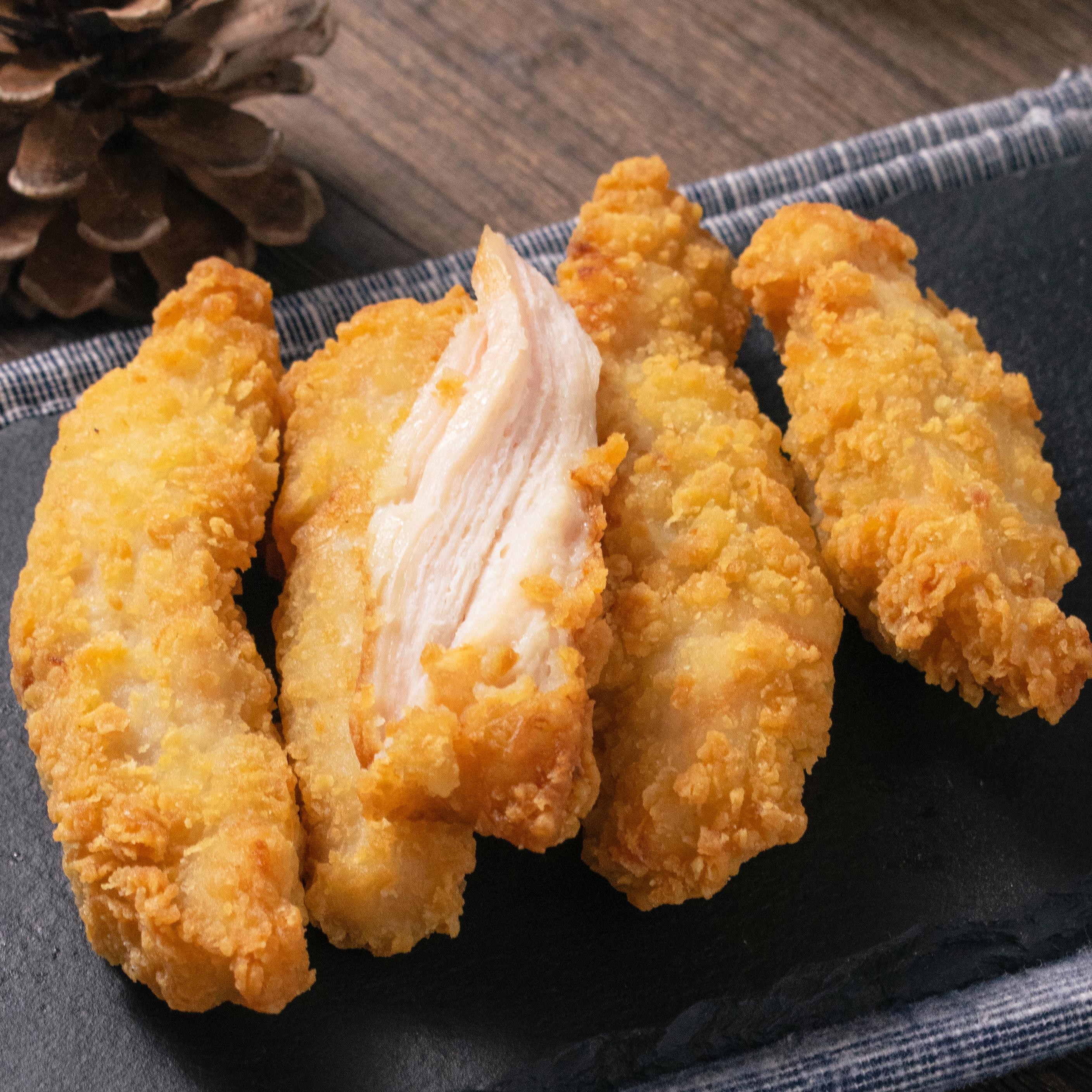 鸡肉手撕无骨鸡柳鸡排条老北京肉卷汉堡冷冻油炸鸡肉丸