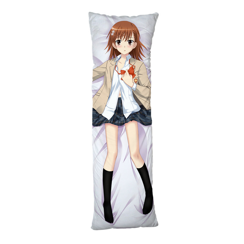 某科学的电磁双人枕头萌妹子抱枕动漫周边炮姐御坂靠垫