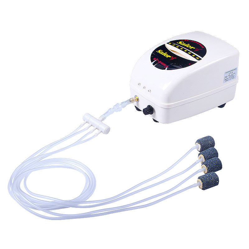 赛尔力霸增氧机 大功率交直流两用卖鱼用 充电便携式增氧泵氧气泵