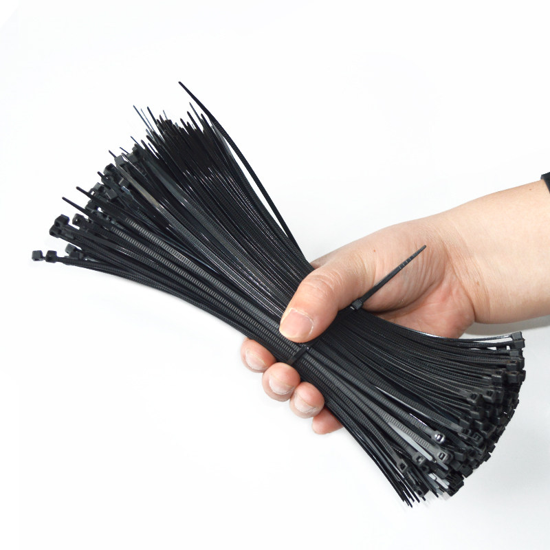 扎带尼龙黑白塑料线缆固定自锁勒死狗束线带缎带