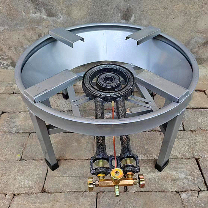 商用猛火煤气灶台矮脚架低汤炉架煲汤炉卤肉煮面架子支架燃气灶台