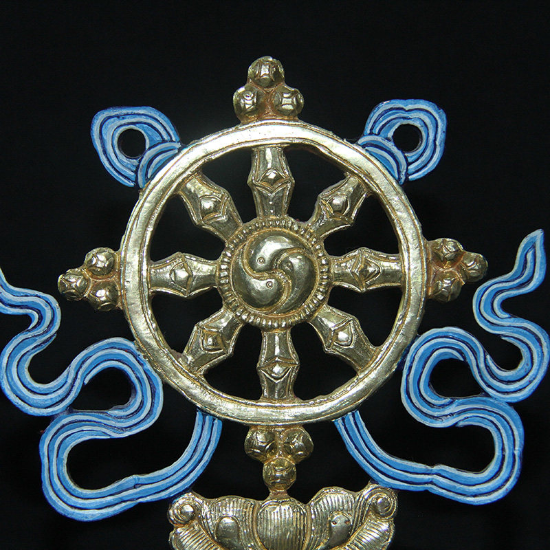 八吉祥密宗佛教八宝吉祥供品供佛法器佛堂摆件摆件