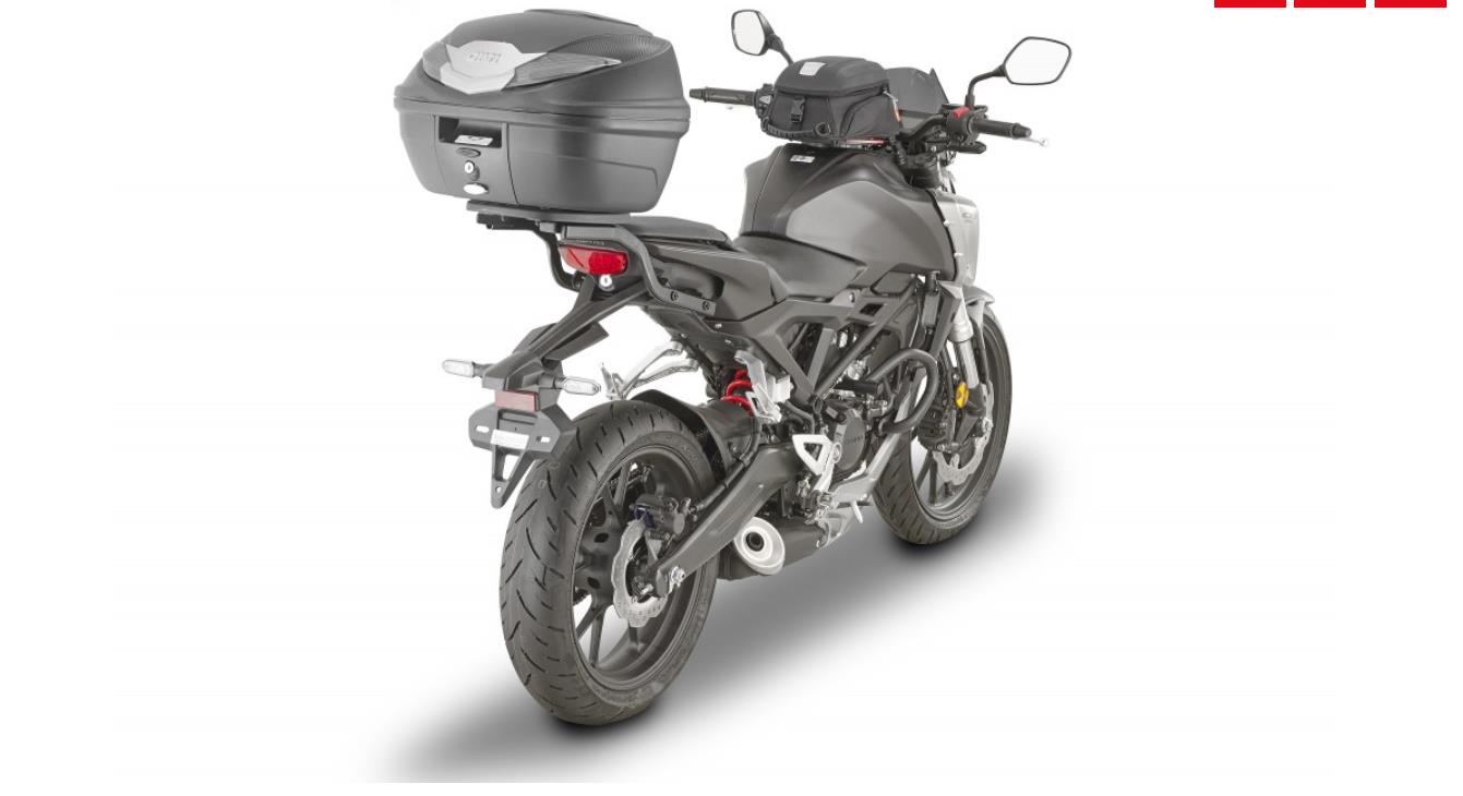 意大利新款givi尾箱b360通用机车防盗储物箱摩托车摩托车尾箱